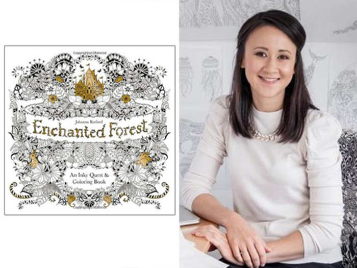 13. "Enchanted Forest: An Inky Quest & Coloring Book" by Johanna Basford