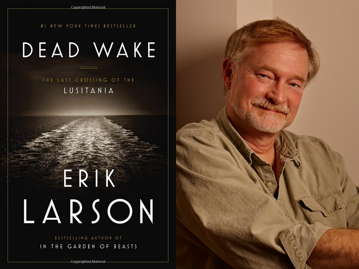 9. "Dead Wake: The Last Crossing of the Lusitania" by Erik Larson