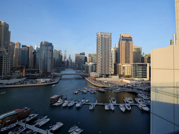 The 50-million-square-foot waterfront neighborhood has more than 150 high-rise buildings.