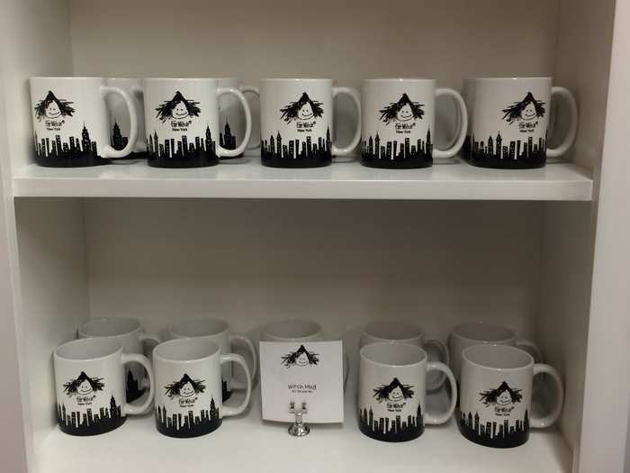 ... and mugs for those who like to enjoy a warm beverage with their witch.