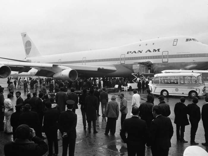 When it entered service in 1970 with Pan Am, the public was mesmerized by the mighty jumbo jet.