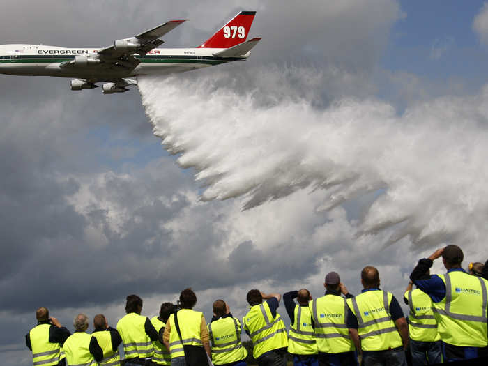 Over the years, the 747 has been deployed in a variety of ways, ranging from fire-fighting water tanker to ...
