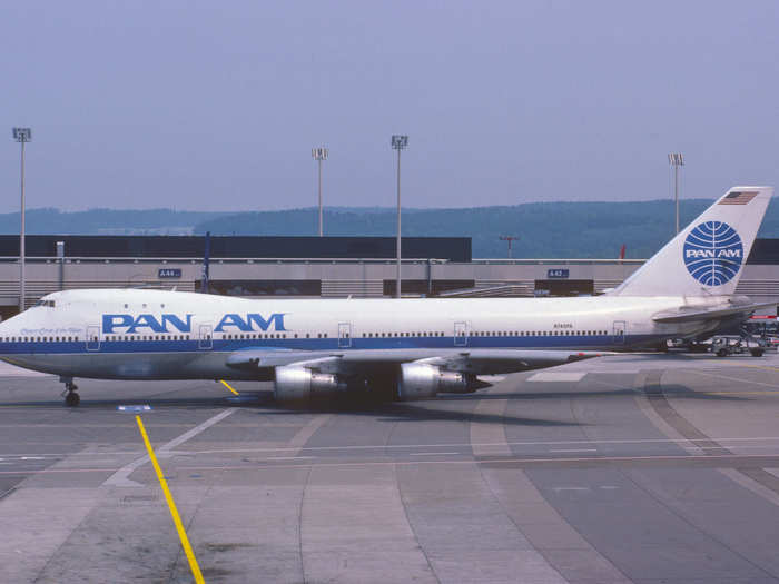 In addition to Pan Am, everybody else had them as well.