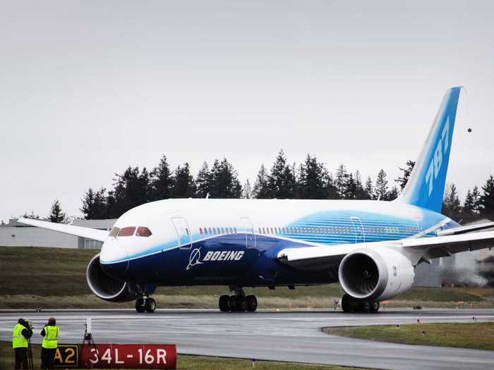 ... and the 787 Dreamliner.