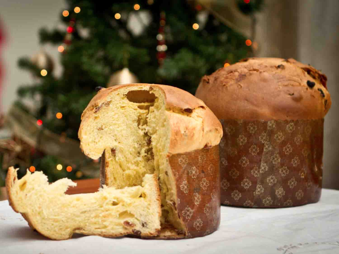 ITALY: Panettone literally means "big bread," and it wouldn