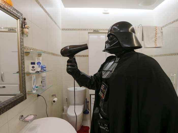 Like any good villain, Vader has a number of hobbies.