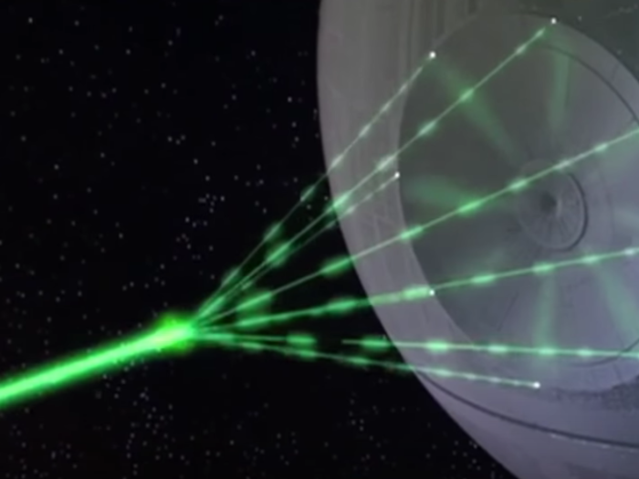 Speaking of lasers, could one really blow up an entire planet?