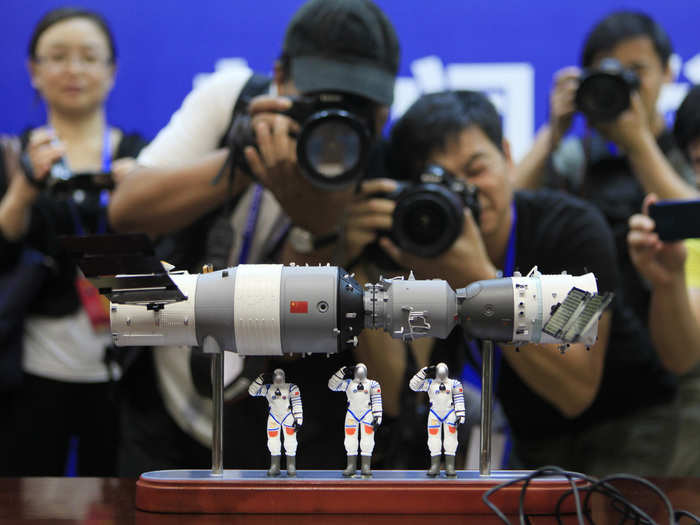 Today the Shenzhou ferries taikonauts (Chinese astronauts) into space.