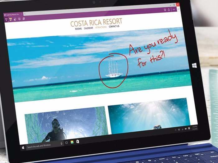 New features for Microsoft Edge