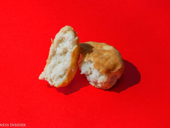 Of course, perhaps the most important side of all: the biscuit. KFC