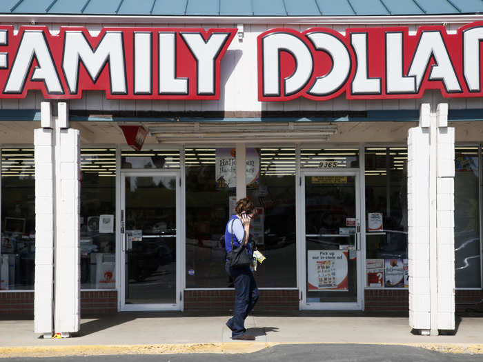 43. Family Dollar Stores