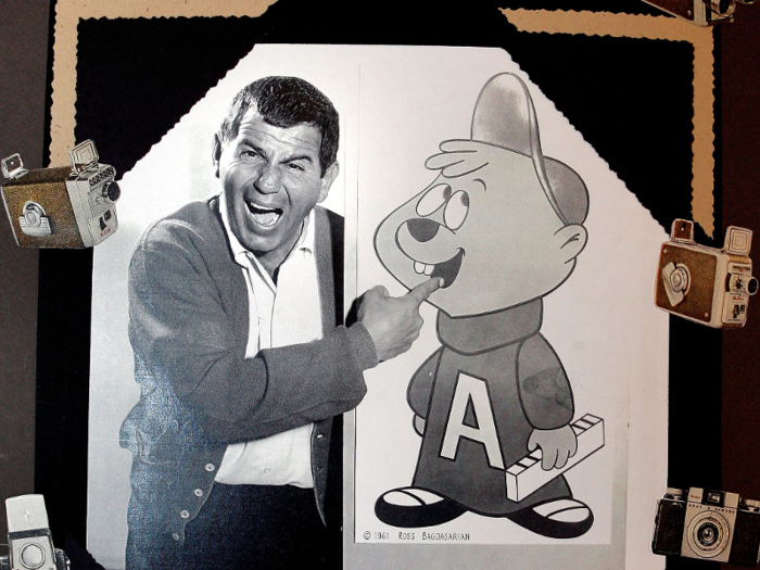 Bagdasarian appeared on "The Ed Sullivan Show" in 1959 with three chipmunk hand puppets.