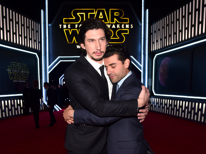 Adam Driver and Oscar Isaac: Mid-to-high six-figures