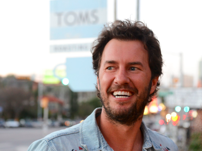 Blake Mycoskie, founder and Chief Shoe Giver of TOMS, wants to show more gratitude.