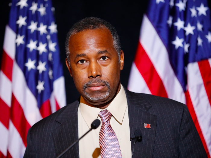 7. Ben Carson, Republican, retired neurosurgeon