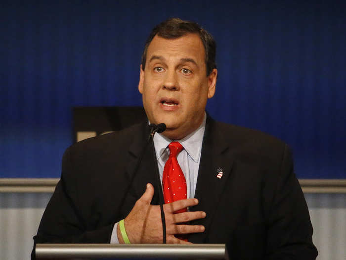 6. Chris Christie, Republican, New Jersey governor