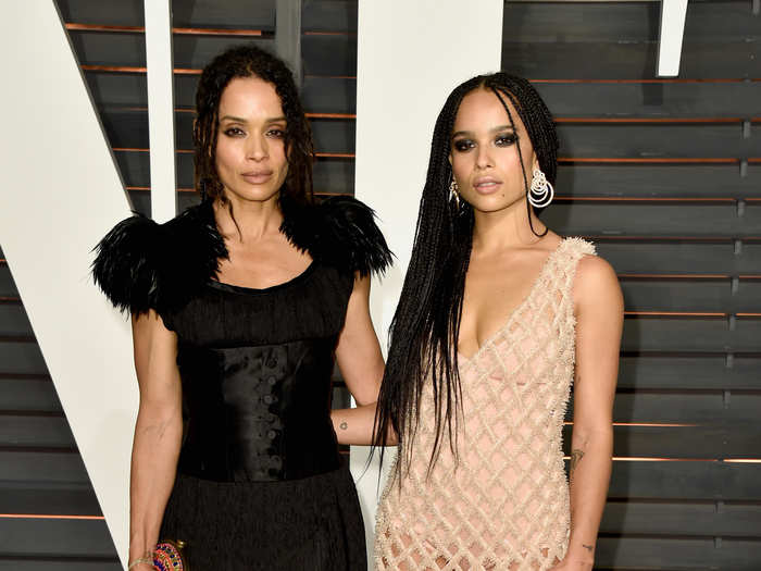 With "Cosby" star Lisa Bonet as a mom and Lenny Kravitz as a dad, it