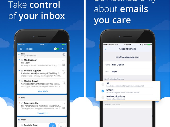 Spark will help you conquer your email inbox.