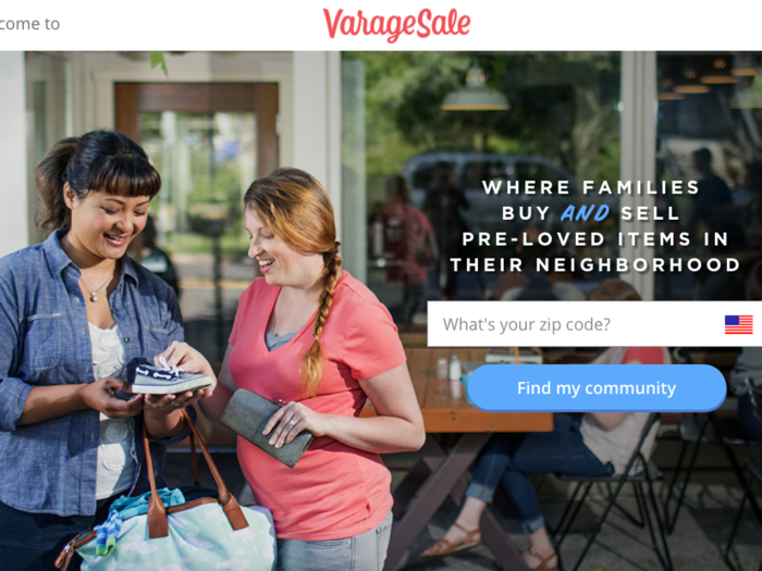 VarageSale: a virtual garage sale with your neighbors