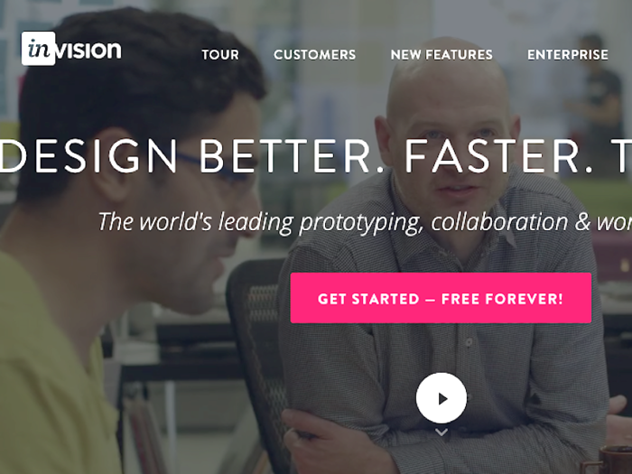 InVision: where designers collaborate to build apps