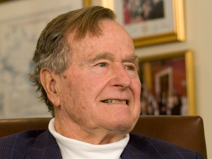 George H.W. Bush, former US president, earned his bachelor