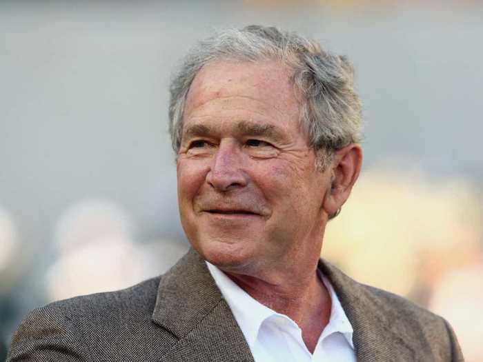 George W. Bush, former president of the US, earned his bachelor