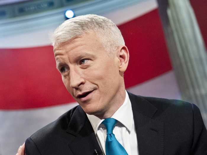 Anderson Cooper, journalist and television personality, earned his bachelor