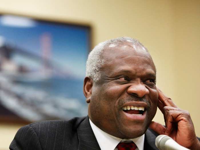 Clarence Thomas, associate justice of the Supreme Court of the United States, earned his law degree in 1974.