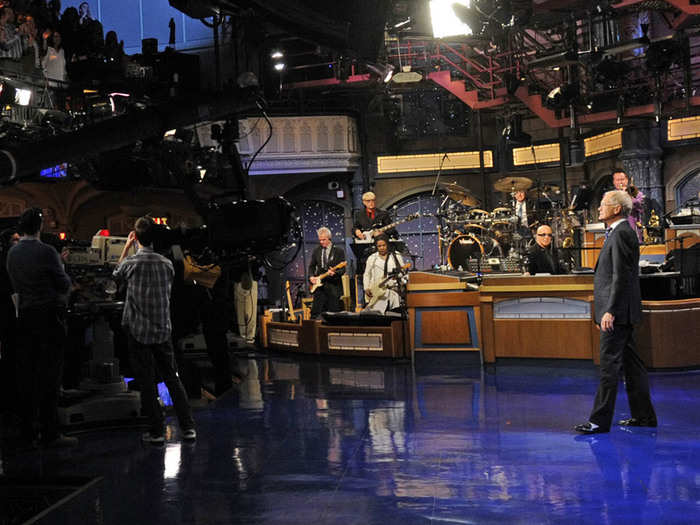 David Letterman hosts his final broadcast of the Late Show with David Letterman on May 20, 2015 on CBS. After working 33 years in late night television, leading 6,028 broadcasts, hosting 20,000 total guest appearances, and earning 16 Emmy Awards, Letterman says goodbye to his audience.