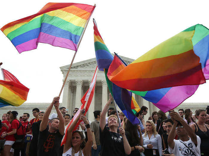 "We have made our union a little more perfect," president Obama said on June 26 when the Supreme Court ruled that same-sex couples have the right to marry in all 50 states.