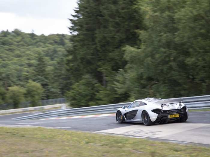 But they also know cars — this is the famous German Nurburgring race track.