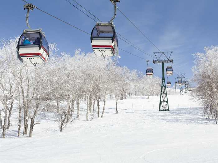 Choose from one of six separate ski areas at Niseko, one of the premier ski resorts in Hokkaido, Japan.