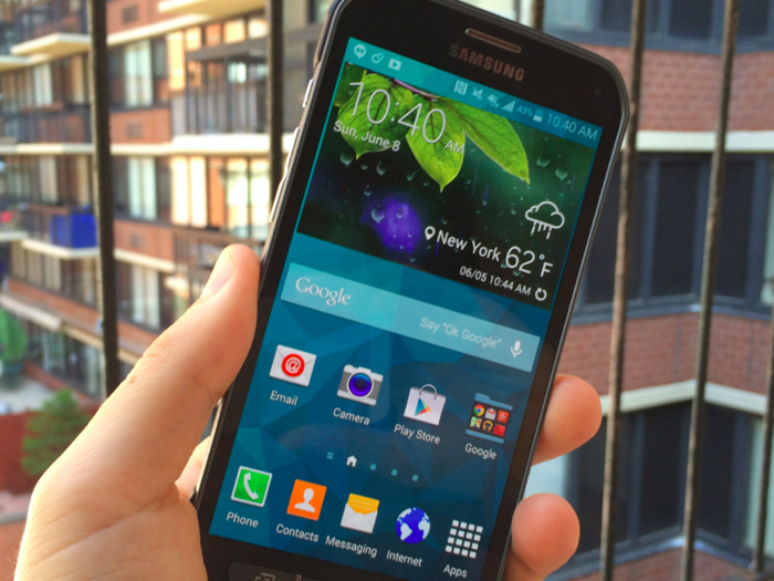 7. How to take a screenshot on a Galaxy S5
