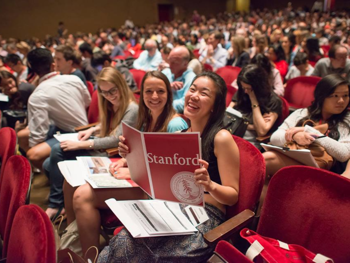 13. TIE: Stanford University