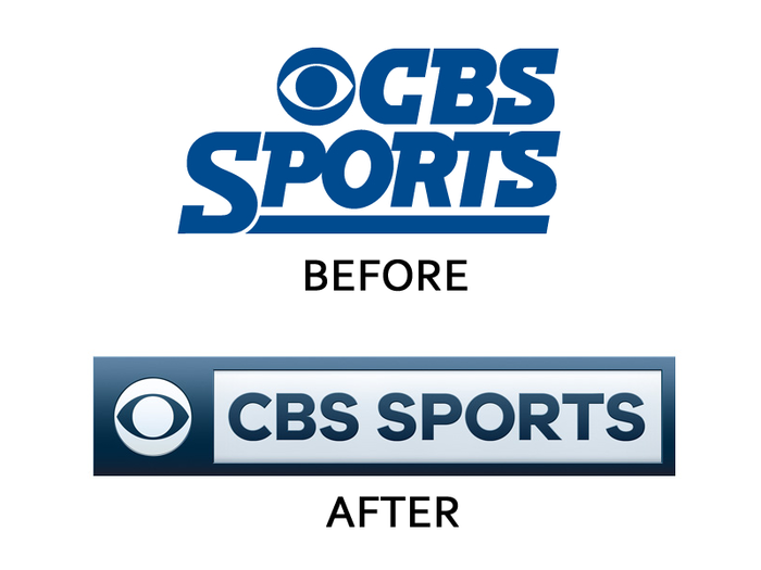 7. The first redesign of CBS Sports