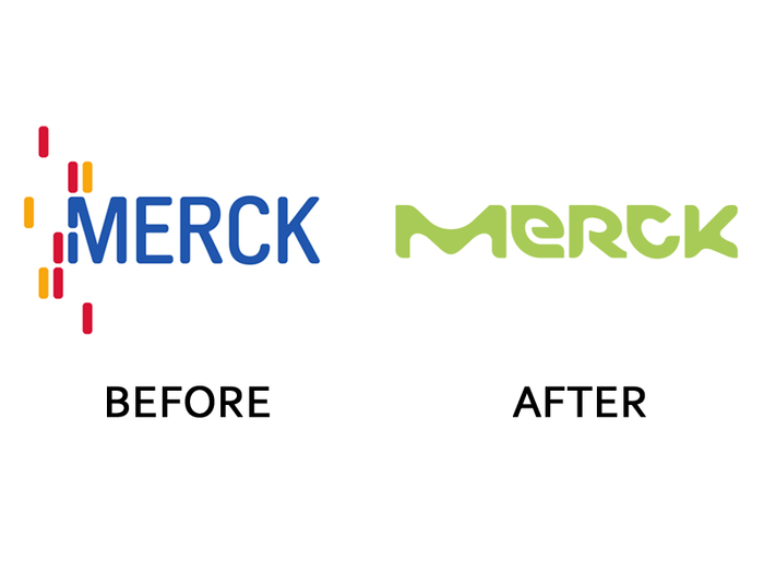 1. German company Merck KGaA, former parent company of the American pharma giant Merck & Co., is the oldest pharmaceutical company in the world. But its new logo by Futurebrand is bizarre and off-brand.