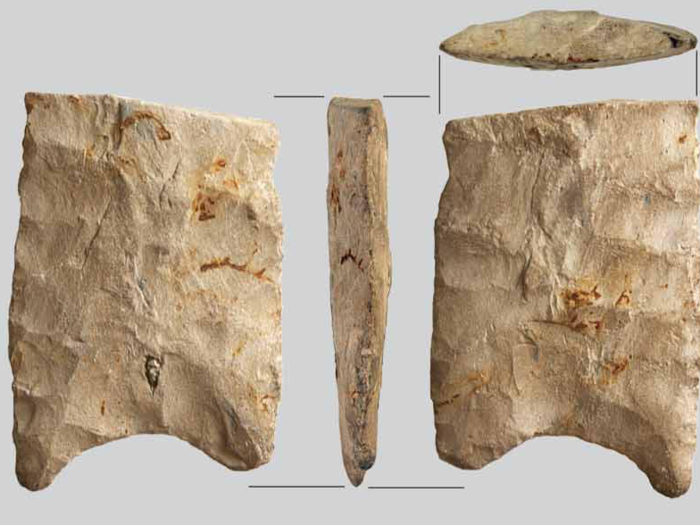 10,000-year-old stone tools used by ancient humans in Washington state.