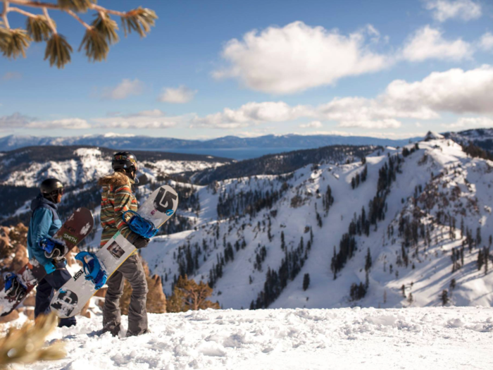 13. Squaw Valley was the host of the 1960 Winter Olympics and in 2012, became the second-largest ski area in Lake Tahoe after merging with Alpine Meadows. Together, the resorts offer more than 6,000 acres of terrain including 16 bowls and 270 trails.