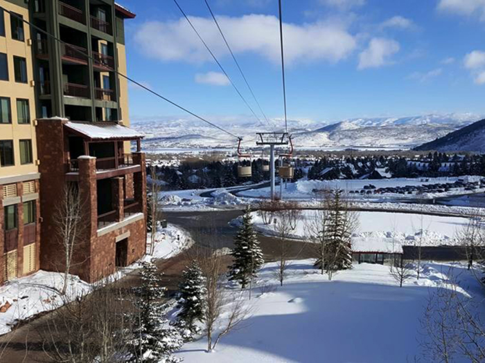 9. Canyons Village is one of three resorts in Park City, Utah