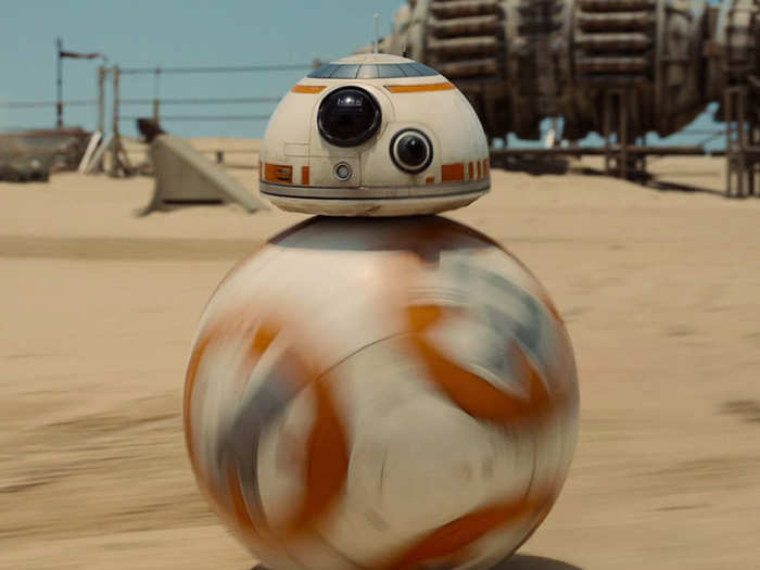 6. BB-8 (Bill Hader / Ben Schwartz)