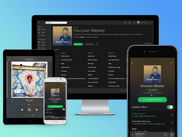 Spotify is a great app for streaming music.