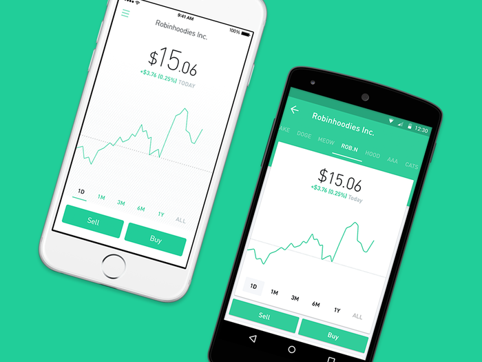 Robinhood will help you trade stocks in style.