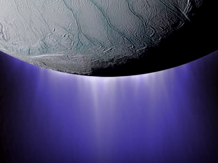 A spacecraft sampled a geyser spouting from a tiny moon called Enceladus and confirmed that it <a href="http://www.techinsider.io/cassini-sampled-enceladus-ocean-water-2015-10">holds a vast subsurface ocean</a>. Like Earth