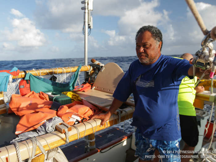 For Captain Kalepa Baybayan, who first sailed on the Hokule