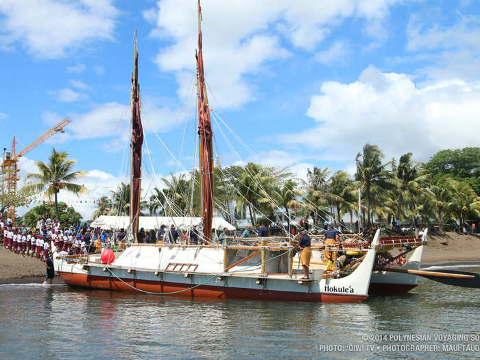 And the crew plans educational programming for events when they pull into a port city.