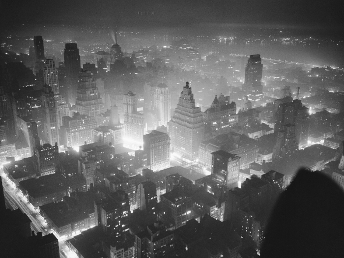 By 1942, Times Square had acquired its signature glow.