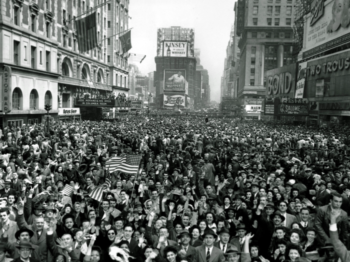 Thousands turned out to celebrate Germany