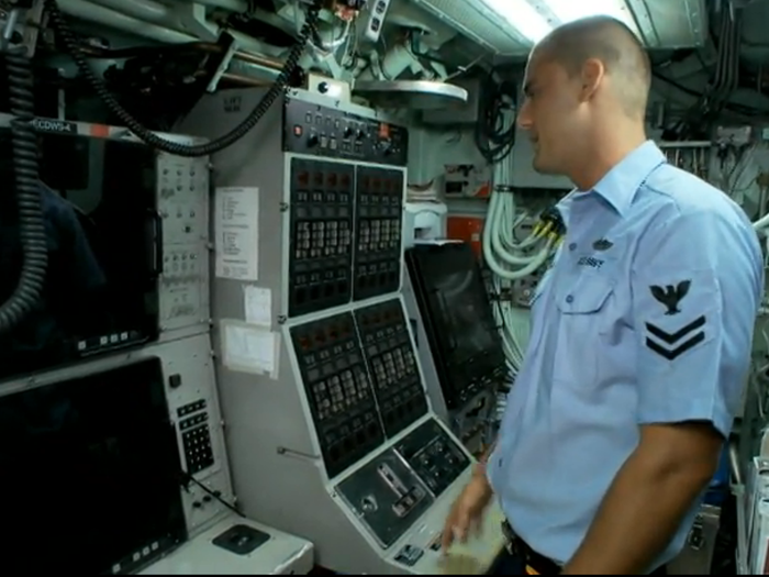 The command launch console is the ultimate home for all of the submarine