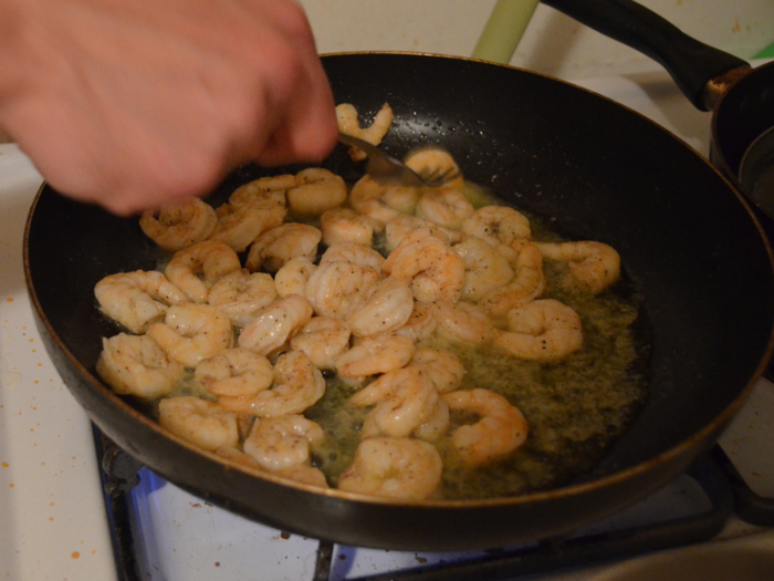 SUNDAY, DAY 21: Cook an ambitious dinner using unprepared foods.