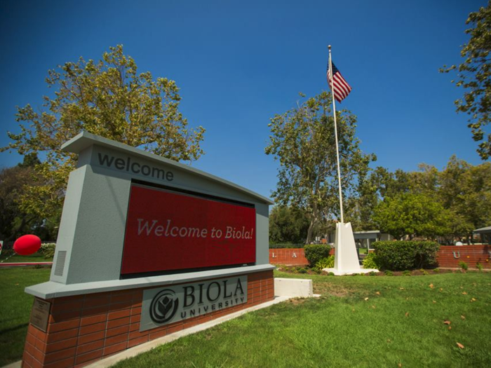 15. Biola University — La Mirada, CA